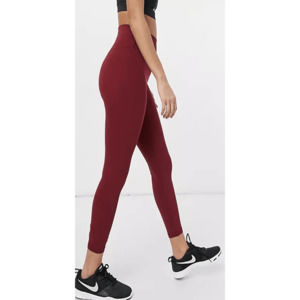 NWOT Aerie High Rise 7/8 Leggings Size XL Wine Smooth Touch Medium Support